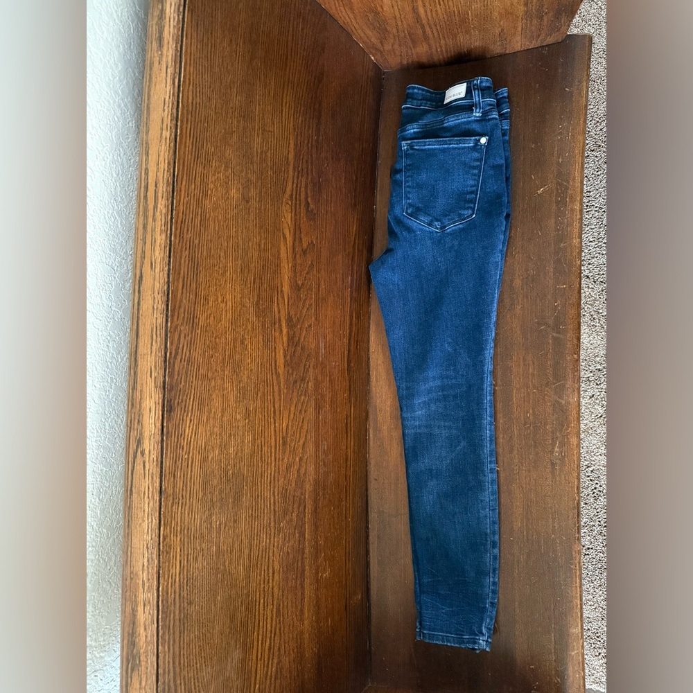 Judy Blue Dark Wash Skinny Jeans - Picture 2 of 5